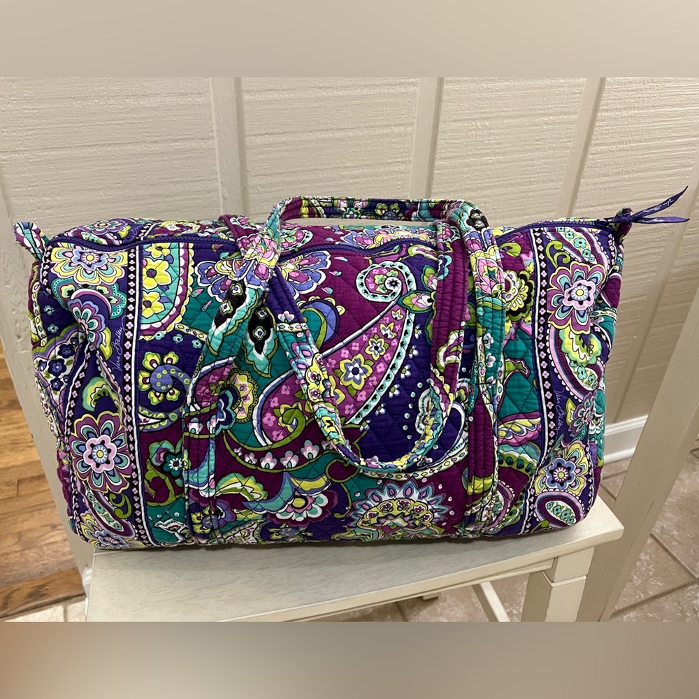 Retired Vera Bradley Heather Duffle